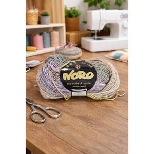 Vintage Noro Silk Garden Yarn Made in Japan Wool Mohair Blend 50g
